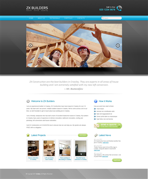 Web Design by Lauren for bOnline Ltd. | Design: #510324
