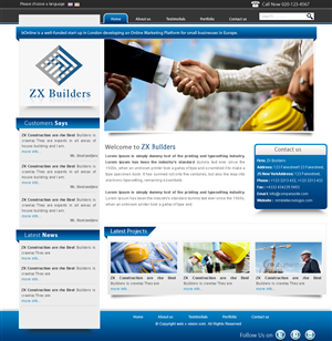 Web Design by webxvision for bOnline Ltd. | Design: #510263