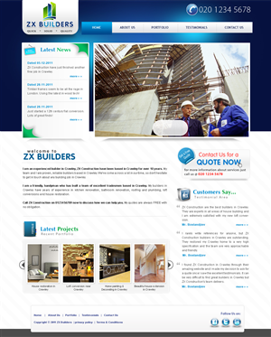 Web Design by webxvision for bOnline Ltd. | Design: #520342