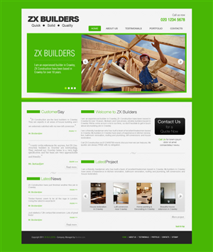 Web Design by AriefK for bOnline Ltd. | Design: #508252