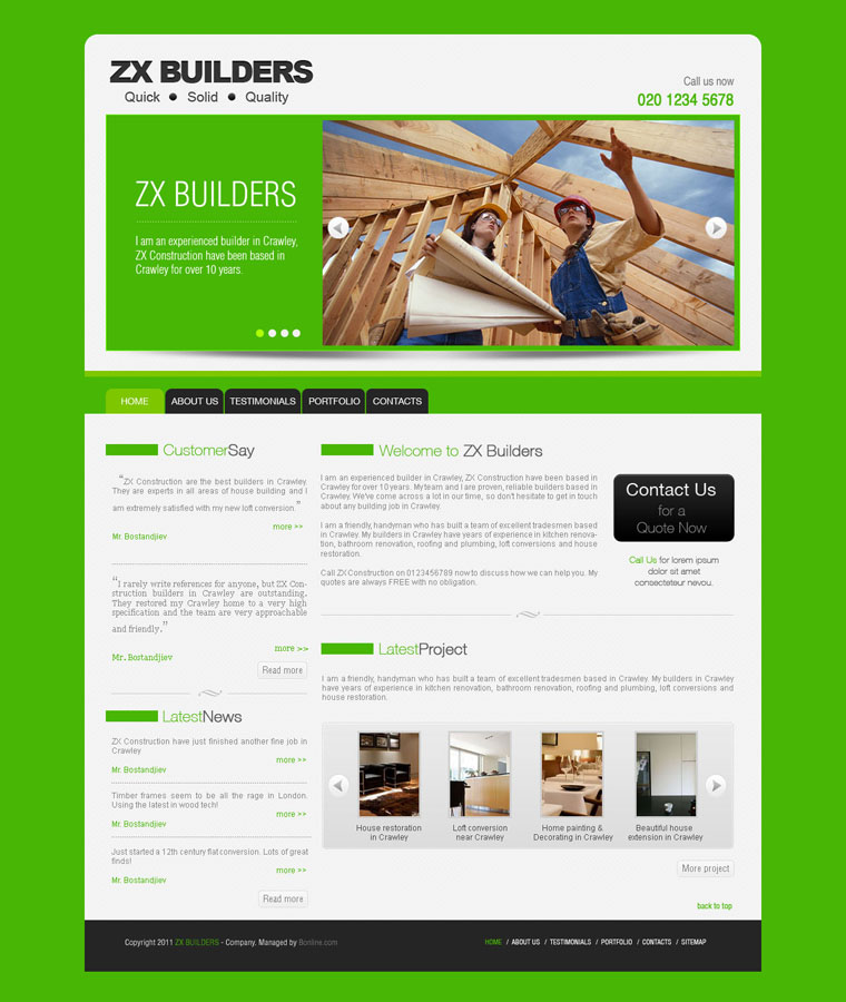 Diseño Web por AriefK para bOnline Ltd. | Diseño #508263