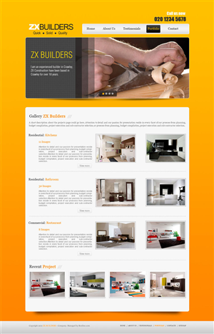 Web Design by AriefK for bOnline Ltd. | Design: #514446