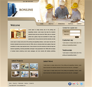 Web Design by pb for bOnline Ltd. | Design: #516601