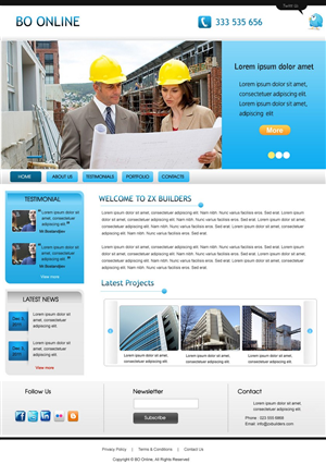 Web Design by pb for bOnline Ltd. | Design: #516602