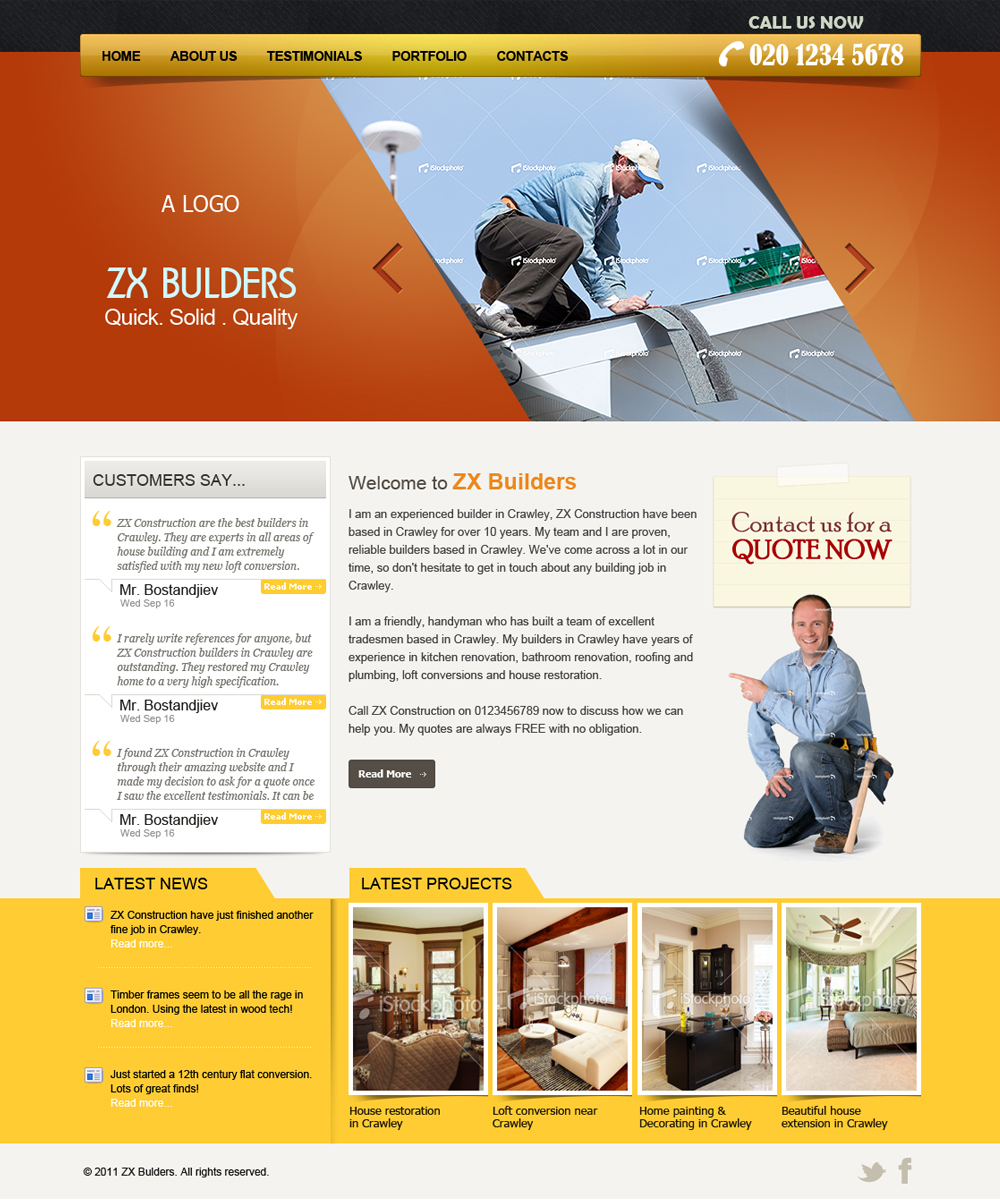 Web Design by ShreejiAkshar for bOnline Ltd. | Design #512276