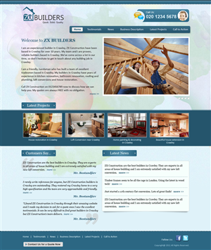 Web Design by Sandeep Taur for bOnline Ltd. | Design #512028