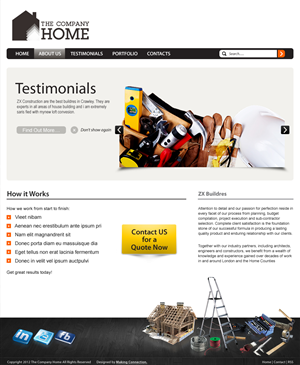 Web Design by Impressive Solutions for bOnline Ltd. | Design: #518541