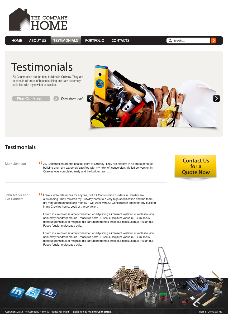 Web Design by Impressive Solutions for bOnline Ltd. | Design #518560
