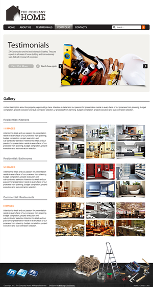 Web Design by Impressive Solutions for bOnline Ltd. | Design: #518574