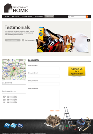 Web Design by Impressive Solutions for bOnline Ltd. | Design: #518582
