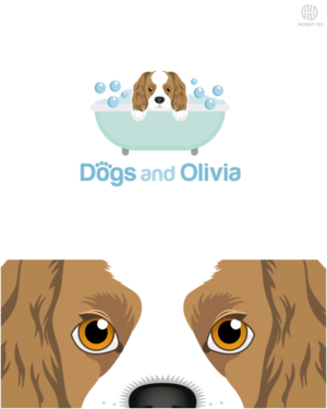 Dogs and Olivia | Logo Design by Honey GD