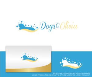 Diseño de Logo por alvinnavarra para Dogs and Olivia | Diseño: #12358200