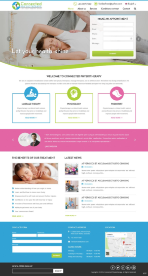 Web Design by pb for this project | Design: #12296686