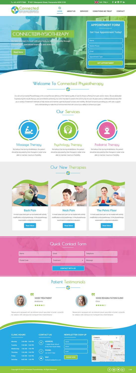 Web Design by pb for this project | Design #12296704