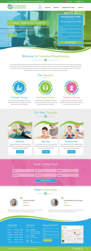 Web Design by pb for this project | Design: #12296704