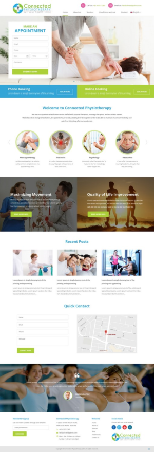 Web Design by pb for this project | Design: #12296706