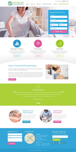 Web Design by pb for this project | Design: #12298447