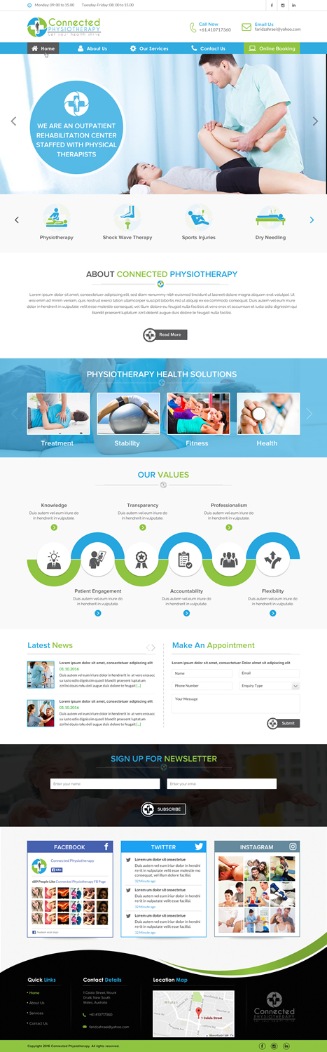 Web Design by Sbss for this project | Design #12348613