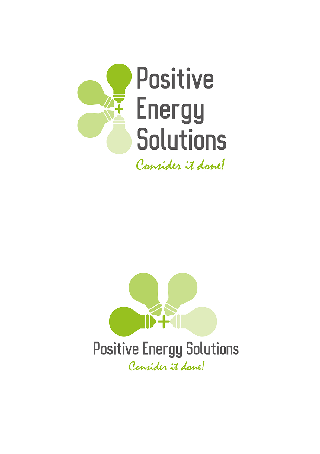 Diseño de Logo por Tutan  para Positive Energy Solutions Inc; | Diseño #12364283