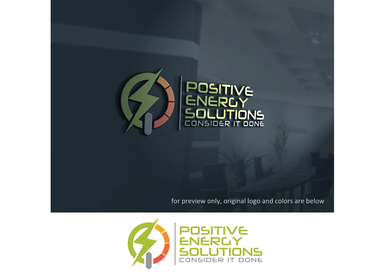 Logo Design by Gita. for Positive Energy Solutions Inc; | Design #12392514