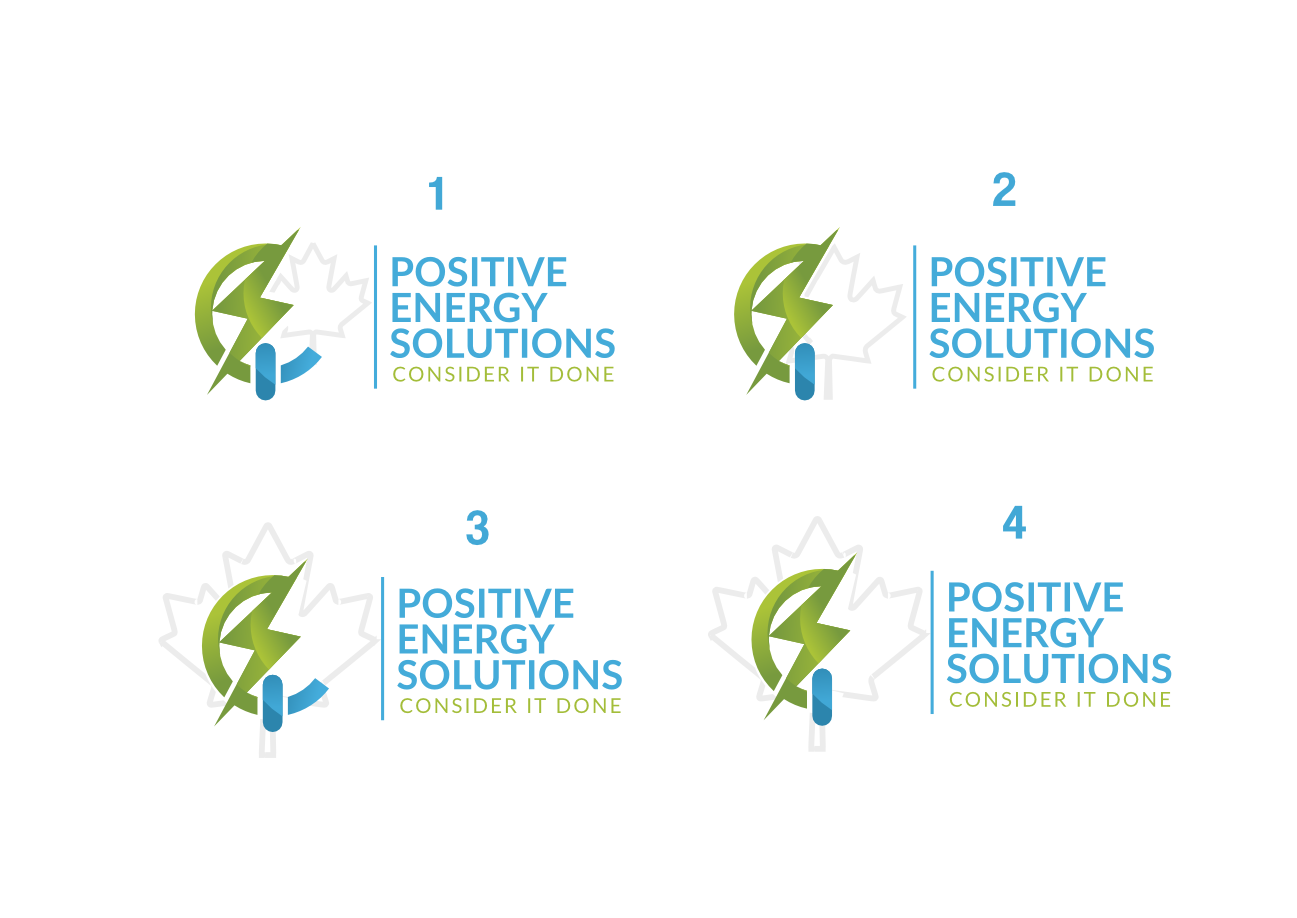 Logo-Design von Gita. für Positive Energy Solutions Inc; | Design #12476599