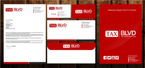 Logo Design by Sarah Graphic for Tax Boulevard corp | Design: #12385310