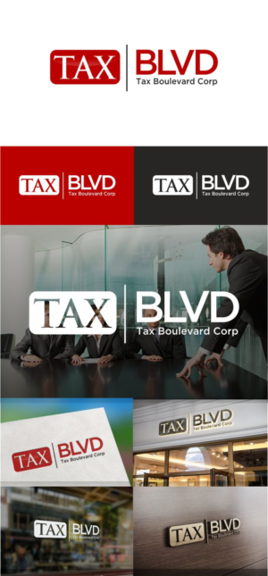 Logo Design by Sarah Graphic for Tax Boulevard corp | Design: #12385387