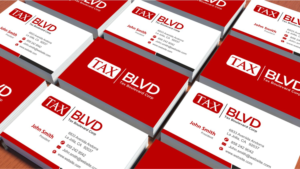 Logo Design by Sarah Graphic for Tax Boulevard corp | Design: #12385474