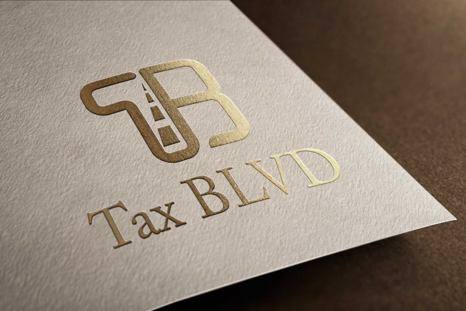 Logo Design by Petter Goms for Tax Boulevard corp | Design #12321046