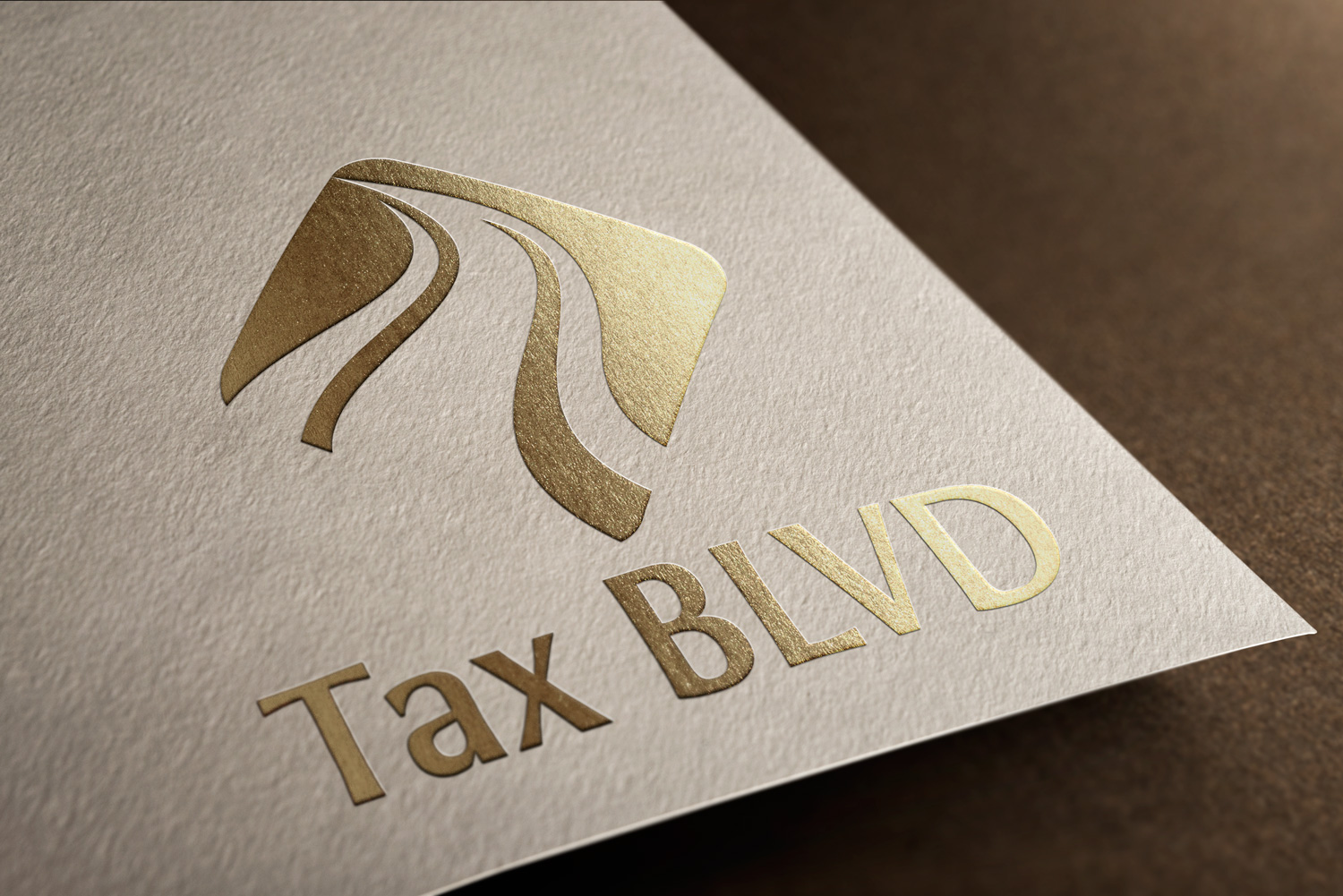 Logo Design by Petter Goms for Tax Boulevard corp | Design #12321315