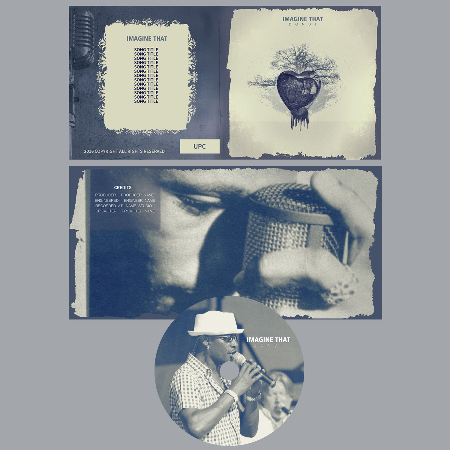 CD Cover Design by hama89 for Melldon Music | Design #12353060