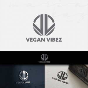 Logo Design by maria-kaz for Vegan Vibez | Design: #12452327