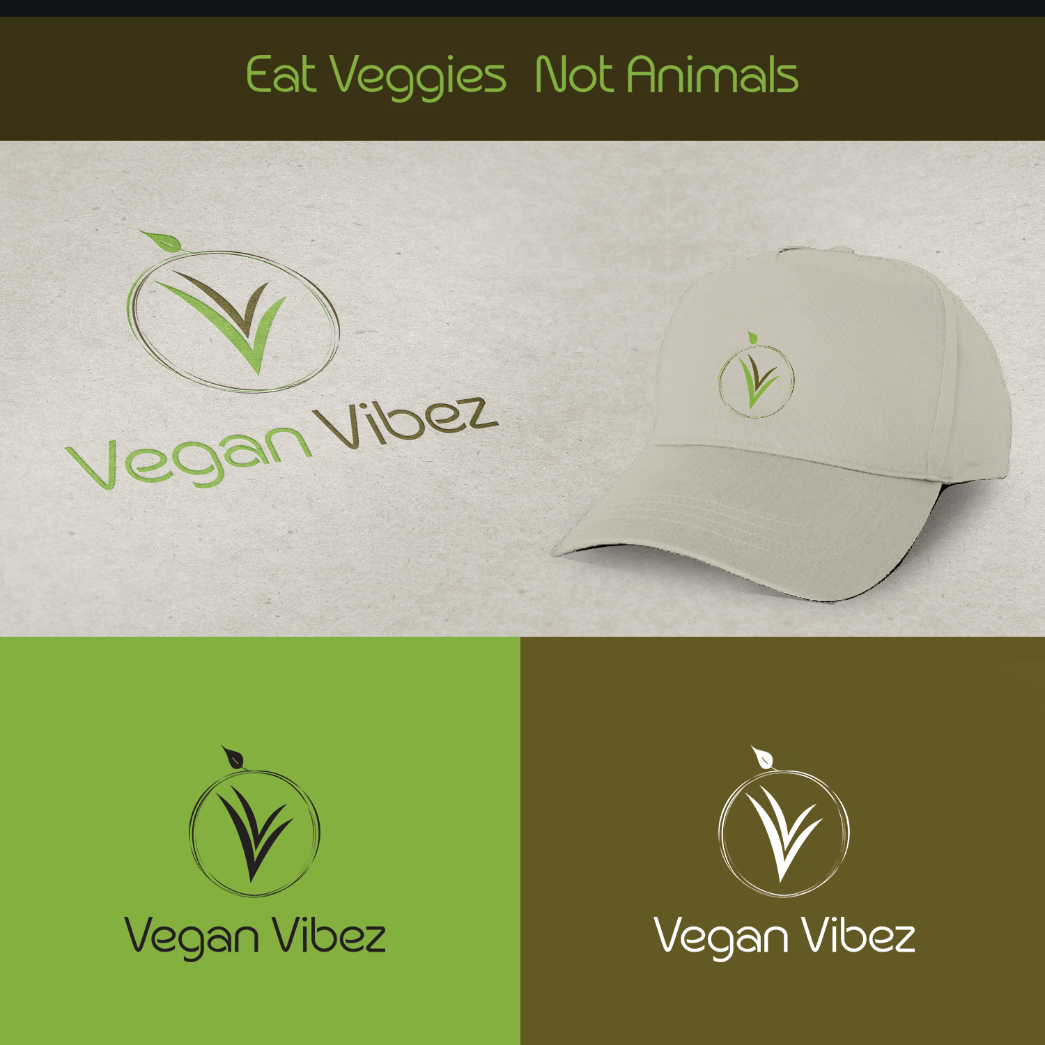 Logo Design by GRAFFYC for Vegan Vibez | Design #12315238