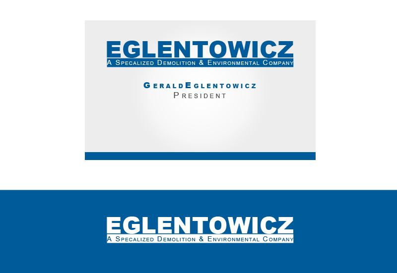 Logo Design by MaxxJatt for Eglentowicz Wrecking  | Design #506837