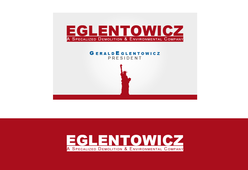 Logo Design by MaxxJatt for Eglentowicz Wrecking  | Design #506850