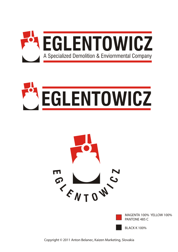 Logo-Design von TonyBell für Eglentowicz Wrecking  | Design #510769
