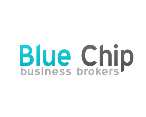 Logo Design by Tempted By Design for Blue Chip Business Brokers | Design #28379