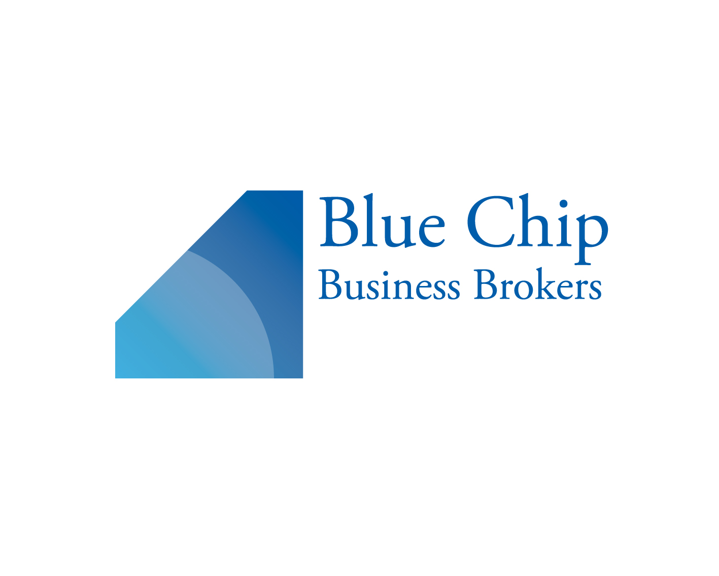 Logo Design by Electric Sparrow for Blue Chip Business Brokers | Design #28983