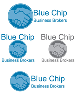 Logo Design by Amanda Moon Designs for Blue Chip Business Brokers | Design: #29647