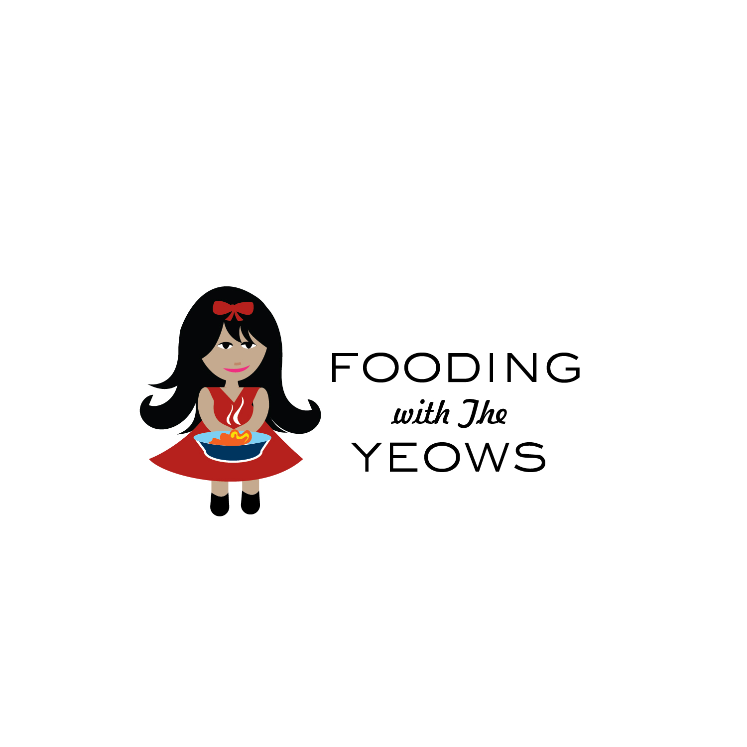 Logo Design by emptyboxgraphics for Fooding with The Yeows | Design #12318660