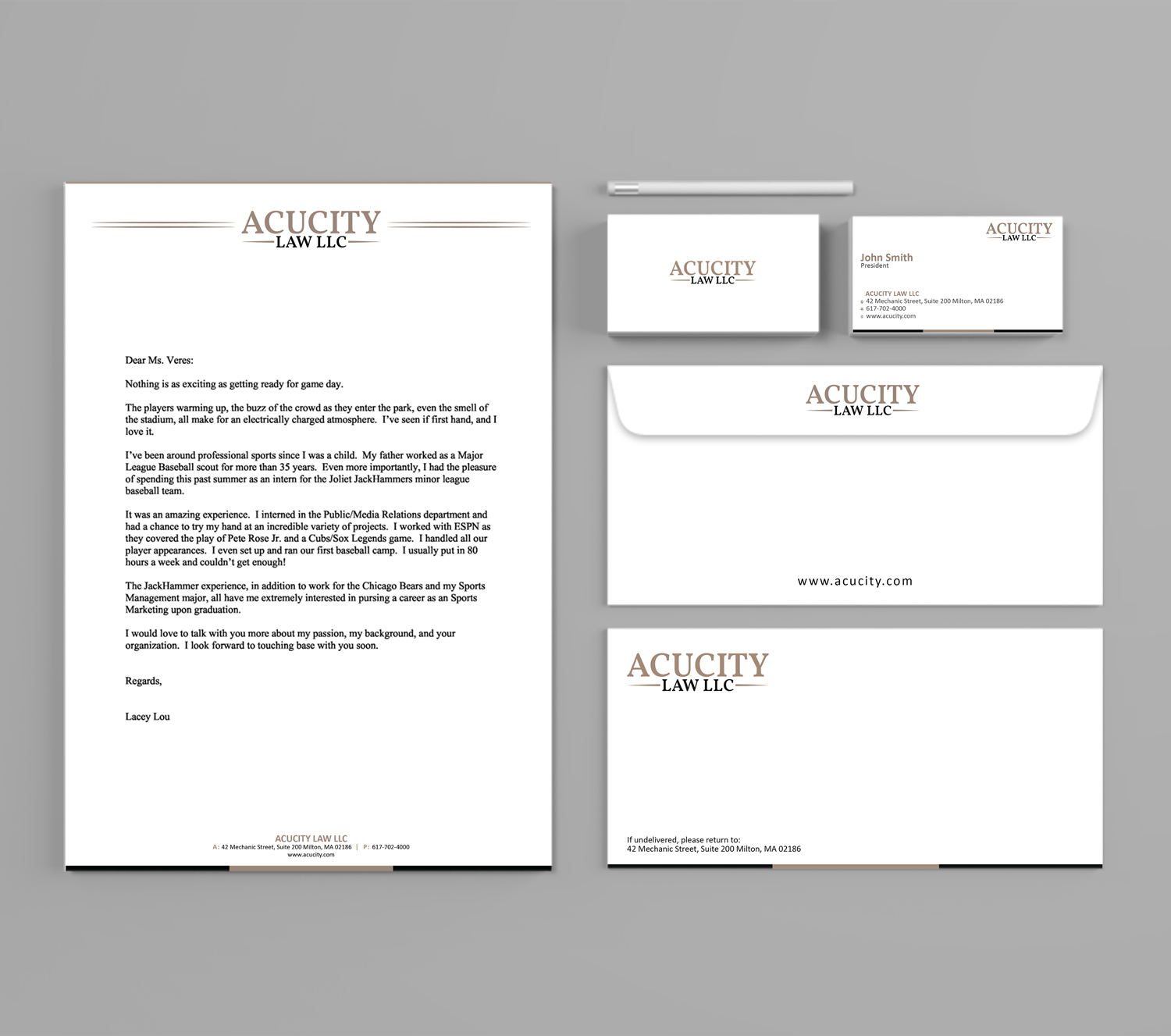 Stationery Design by anshtoyj for this project | Design #12315302