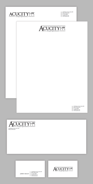 Law Firm Stationery Design - Traditional Meets Intuitive | Design de Papeterie par MIND