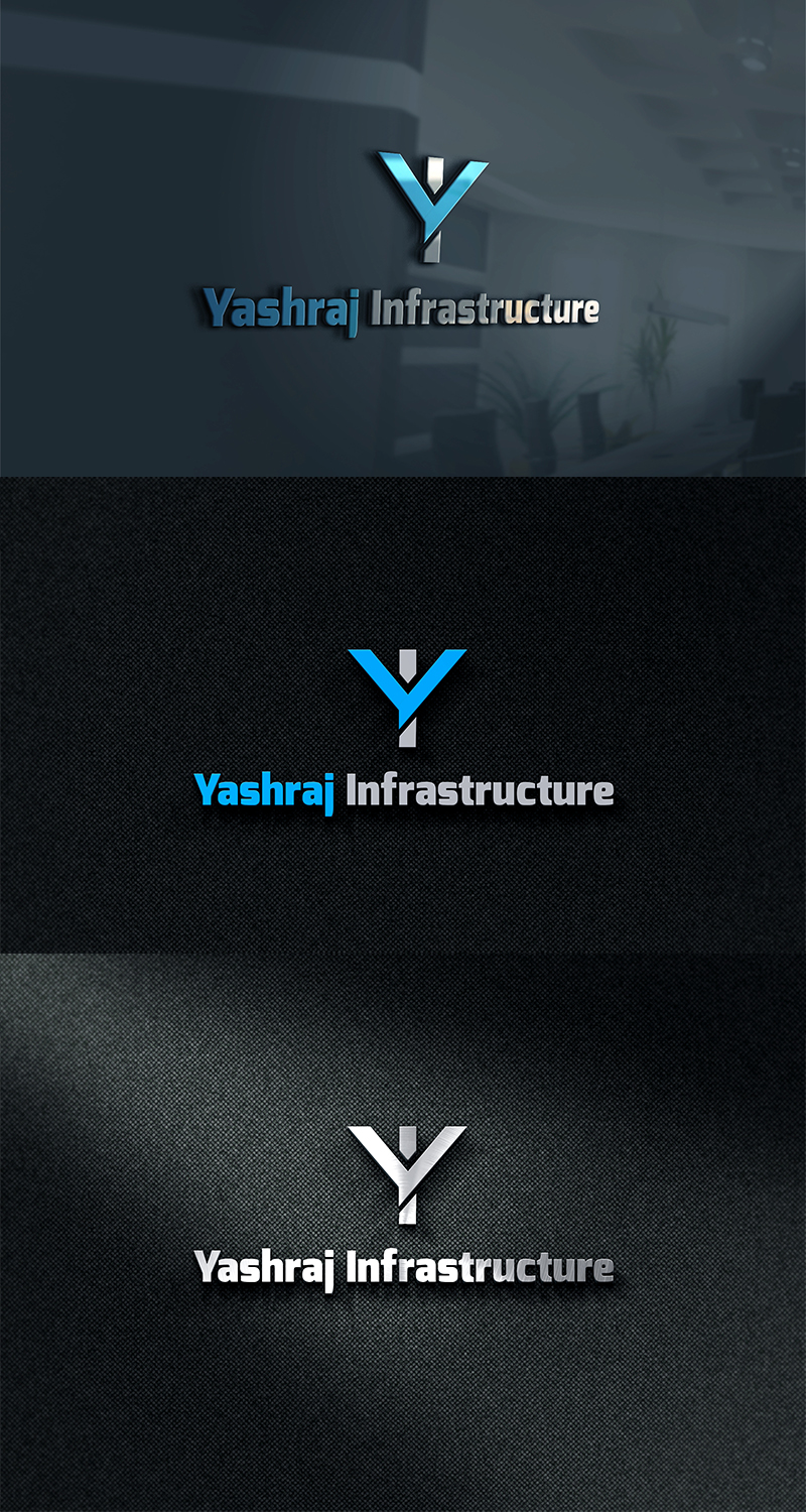 Logo Design by yoossefMaroc for Yashraj infrastructure | Design #12336240