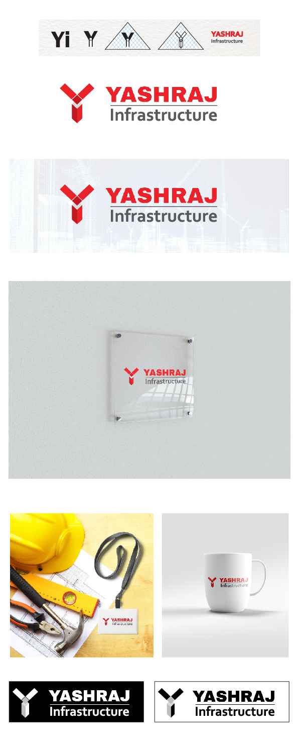 Logo Design by atallpa for Yashraj infrastructure | Design #12420777