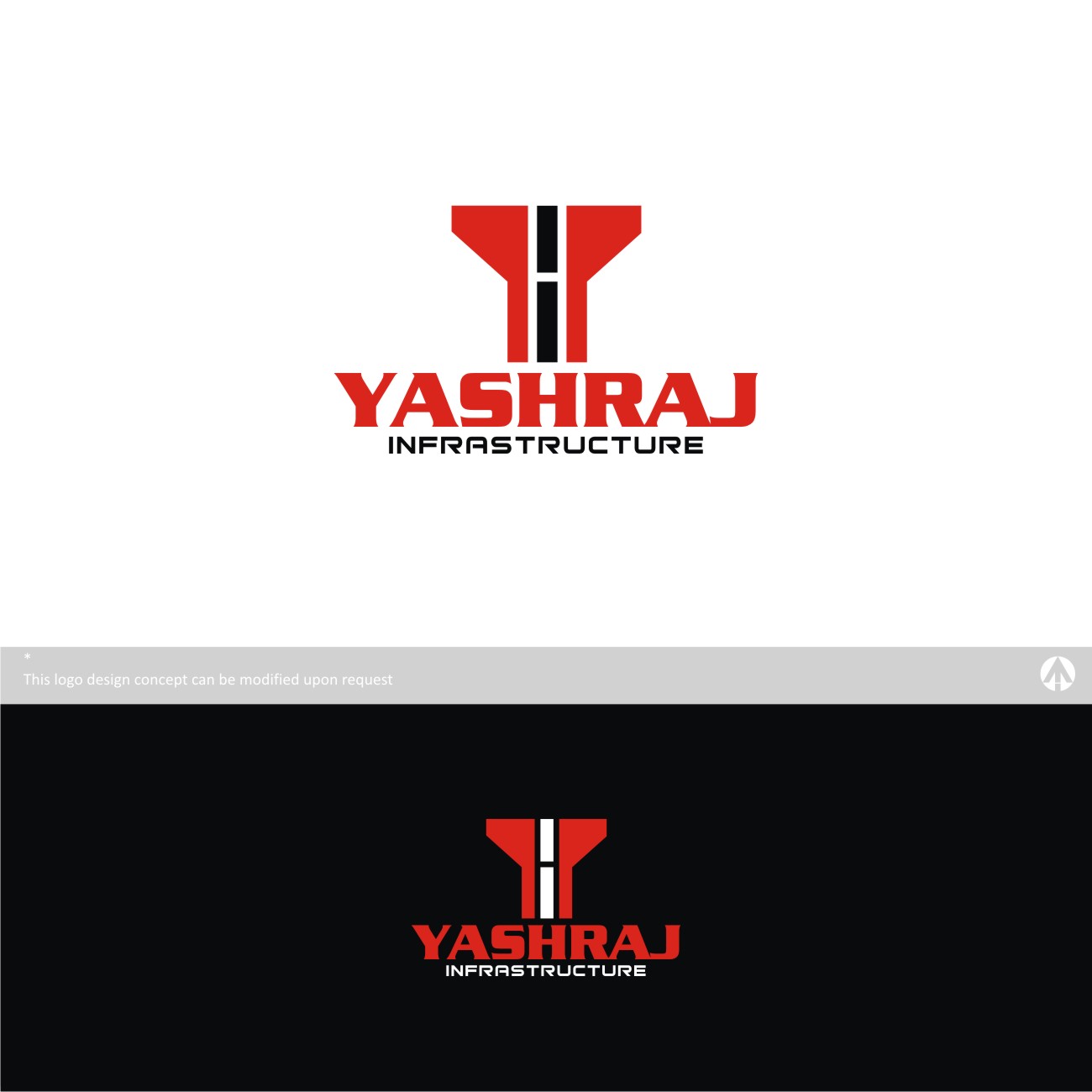 Logo Design by MBARO for Yashraj infrastructure | Design #12428083