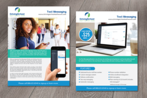 Brochure Design: Text Messaging Service | Design de Flyer par alex989