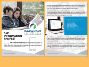 Brochure Design: Text Messaging Service | Design de Flyer par LeonFX