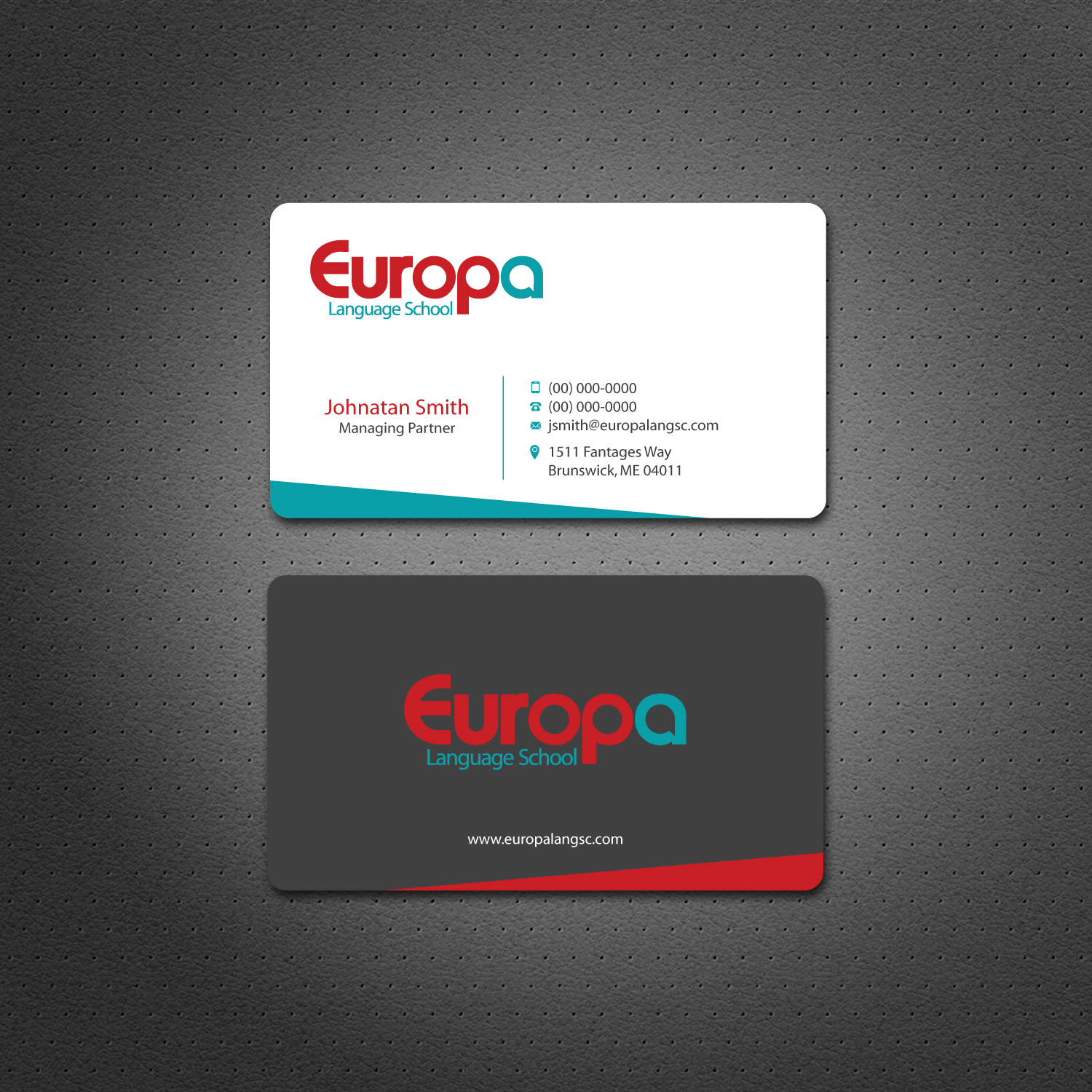 Visitenkarten-Design von Dezero für dieses Projekt | Design #12310344