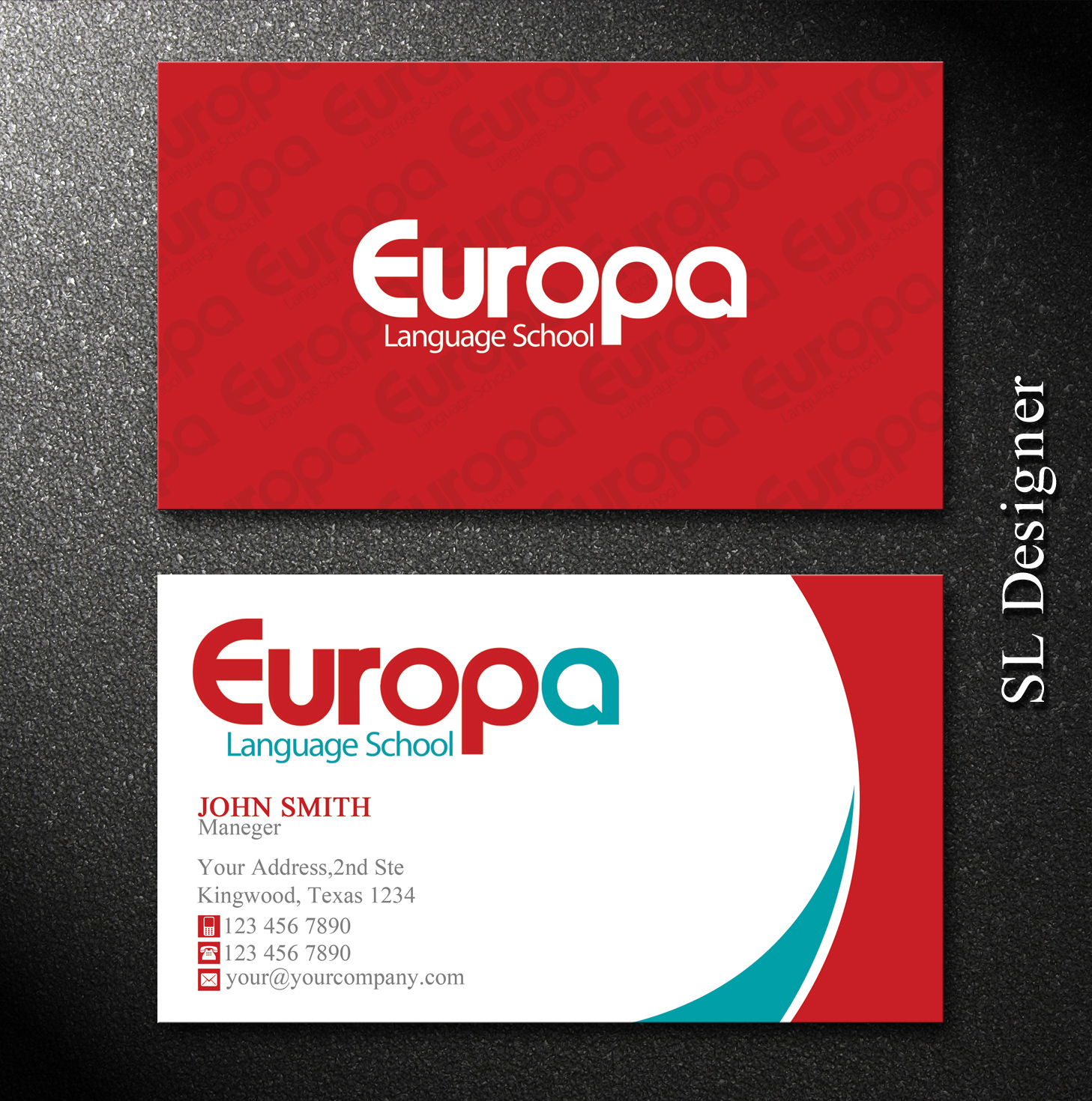 Business Card Design by SL Designer for this project | Design #12301721