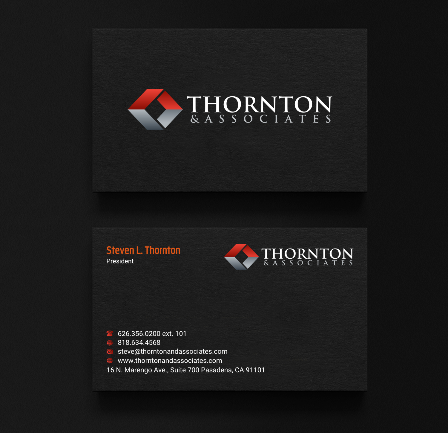 Visitenkarten-Design von INDIAN_Ashok für Thornton & Associates, LLC | Design #12380606